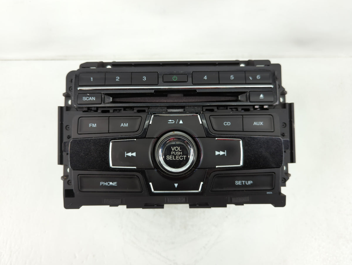 2013-2015 Honda Civic Am Fm Cd Player Radio Receiver 755356 - Oemusedautoparts1.com