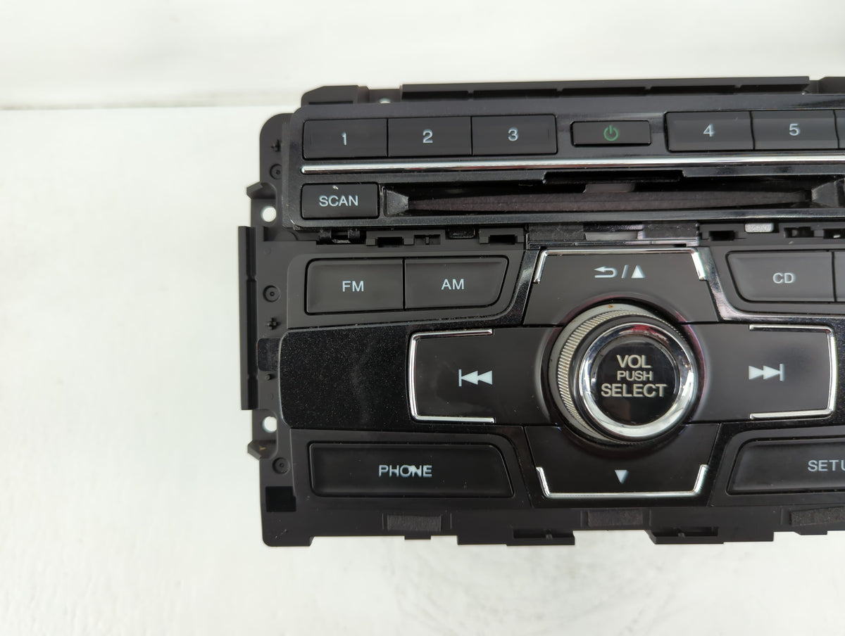 2013-2015 Honda Civic Am Fm Cd Player Radio Receiver 755356 - Oemusedautoparts1.com