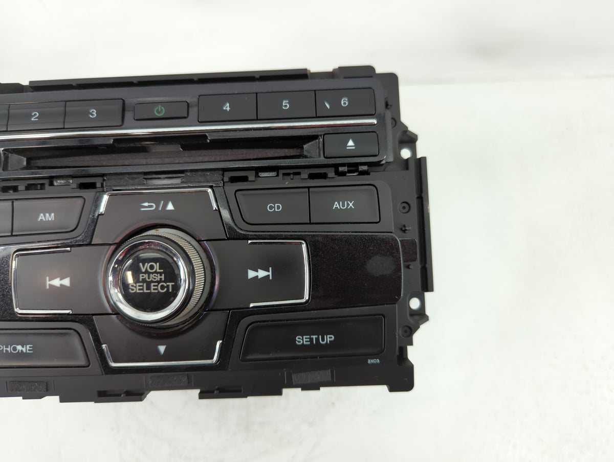 2013-2015 Honda Civic Am Fm Cd Player Radio Receiver 755356 - Oemusedautoparts1.com