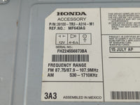 2013-2015 Honda Civic Am Fm Cd Player Radio Receiver 755356 - Oemusedautoparts1.com