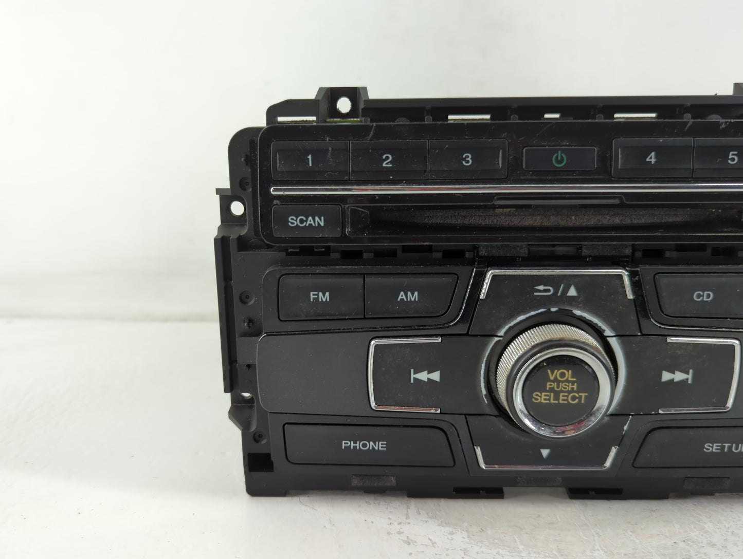 2015 Honda Civic Radio AM FM Cd Player Receiver Replacement P/N:39100-TR3-A314-M1 Fits Fits 2006 2007 2008 OEM Used Auto Par
