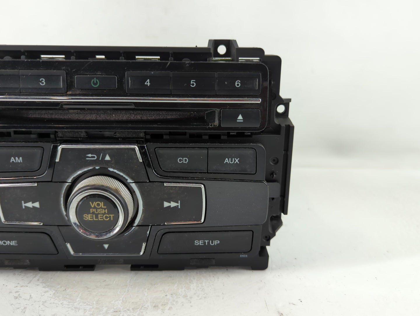2015 Honda Civic Radio AM FM Cd Player Receiver Replacement P/N:39100-TR3-A314-M1 Fits Fits 2006 2007 2008 OEM Used Auto Par