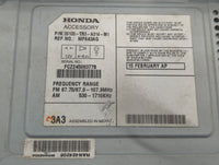 2013-2015 Honda Civic Radio AM FM Cd Player Receiver Replacement P/N:39100-TR3-A314-M1 Fits Fits 2013 2014 2015 OEM Used Aut