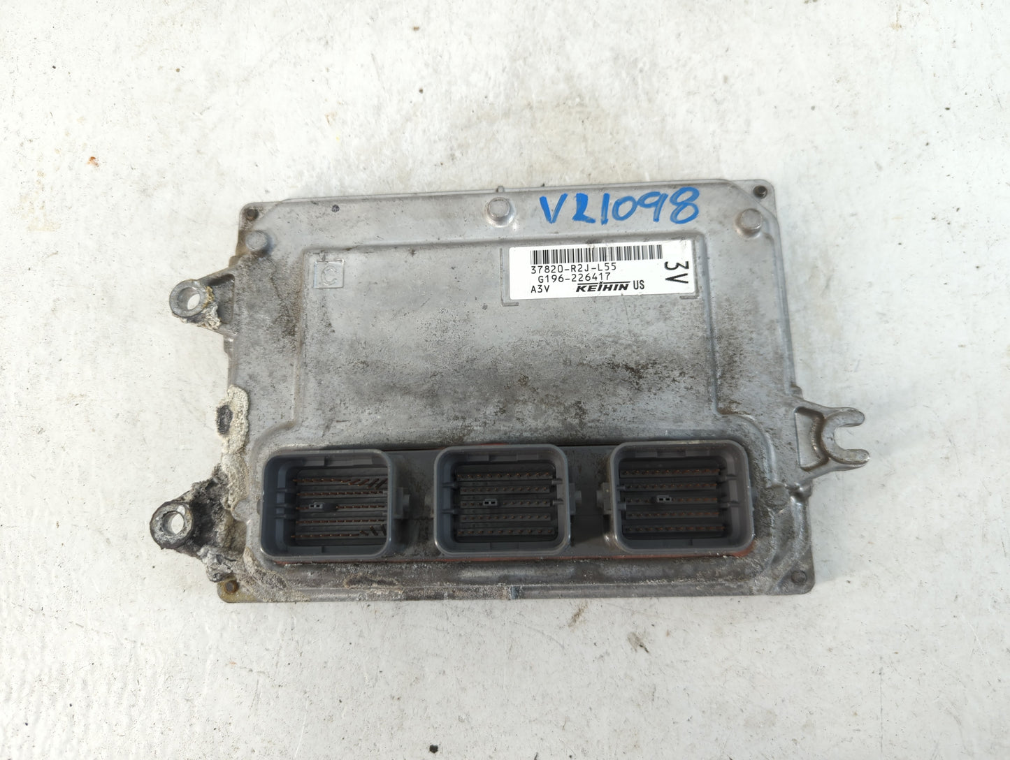2014-2015 Honda Civic PCM Engine Control Computer ECU ECM PCU OEM P/N:G196-226417 37820-R2J-L55 Fits Fits 2014 2015 OEM Used