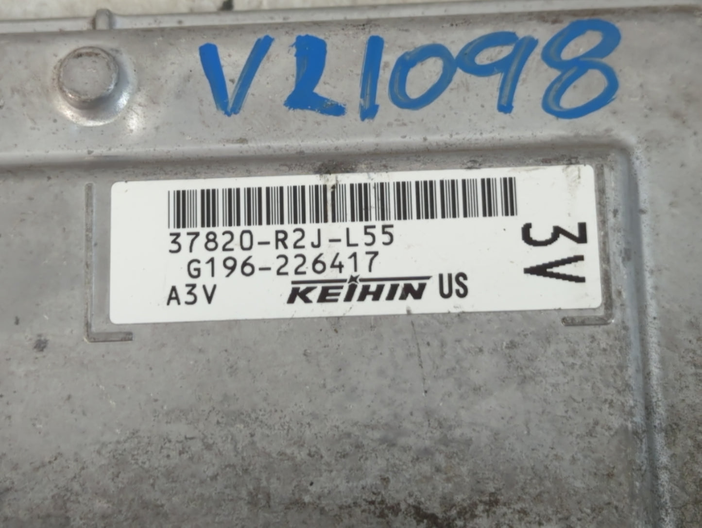 2014-2015 Honda Civic PCM Engine Control Computer ECU ECM PCU OEM P/N:G196-226417 37820-R2J-L55 Fits Fits 2014 2015 OEM Used