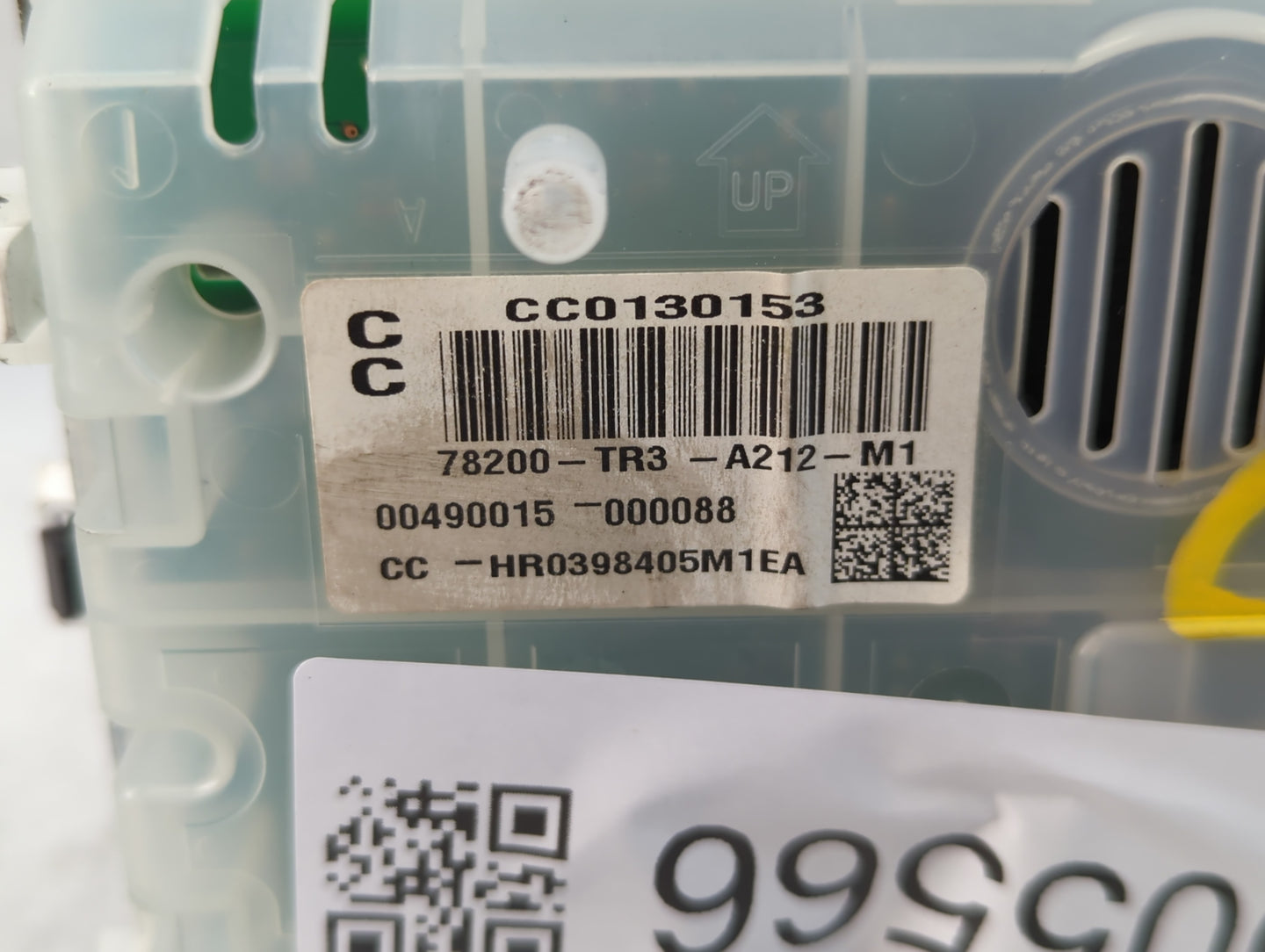 2014-2015 Honda Civic Instrument Cluster Speedometer Gauges P/N:78200-TR3-A212-M1 Fits Fits 2014 2015 OEM Used Auto Parts - 