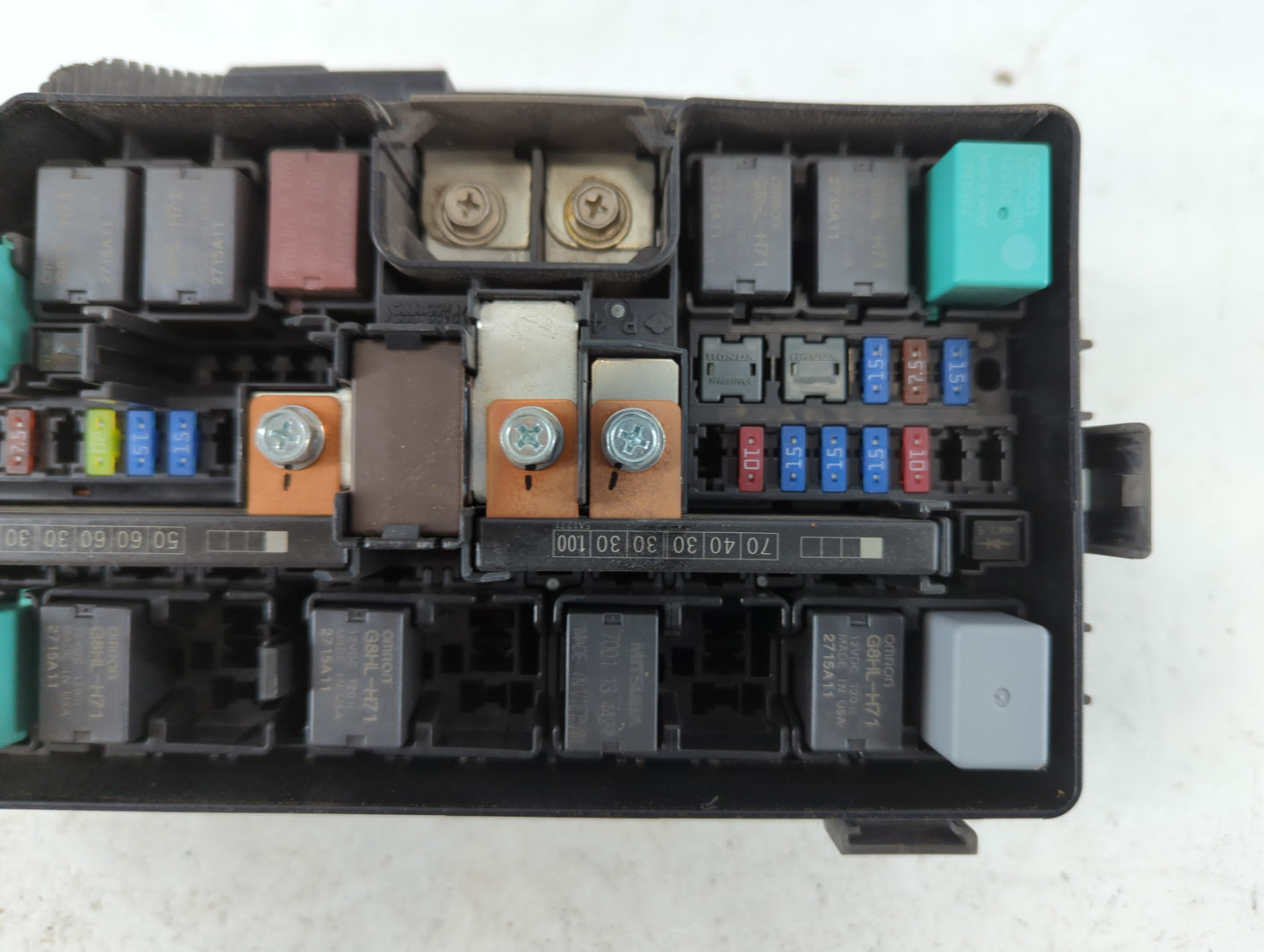 2012-2015 Honda Civic Fusebox Fuse Box Panel Relay Module P/N:TR0 A012 AO PP-TD20, 302220150108 Fits Fits 2012 2013 2014 201
