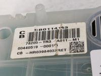 2015 Honda Civic Instrument Cluster Speedometer Gauges P/N:78200-TR3-A011-M1 Fits Fits 2012 2013 2014 OEM Used Auto Parts - 