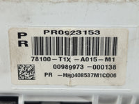 2015-2016 Honda Cr-V Instrument Cluster Speedometer Gauges P/N:78100-T1X-A015-M1 Fits Fits 2015 2016 OEM Used Auto Parts - O