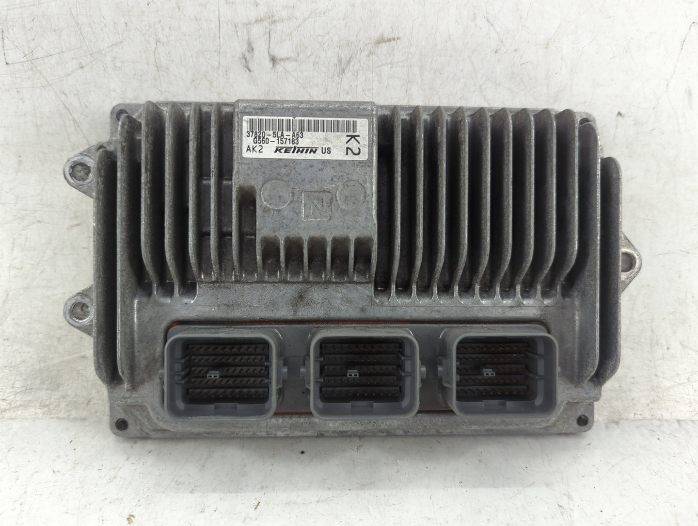 2015 Honda Cr-V PCM Engine Control Computer ECU ECM PCU OEM P/N:37820-5LA-A63 Fits OEM Used Auto Parts - Oemusedautoparts1.c