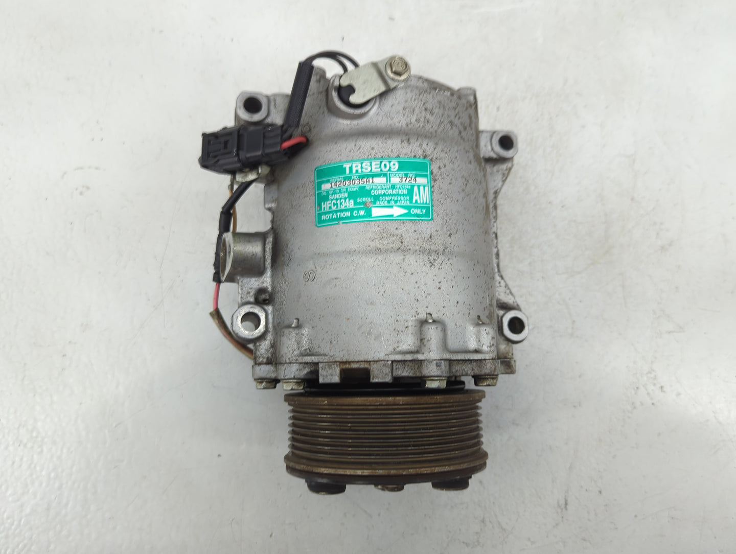 2015-2016 Honda Cr-v Air Conditioning A/c Ac Compressor Oem - Oemusedautoparts1.com