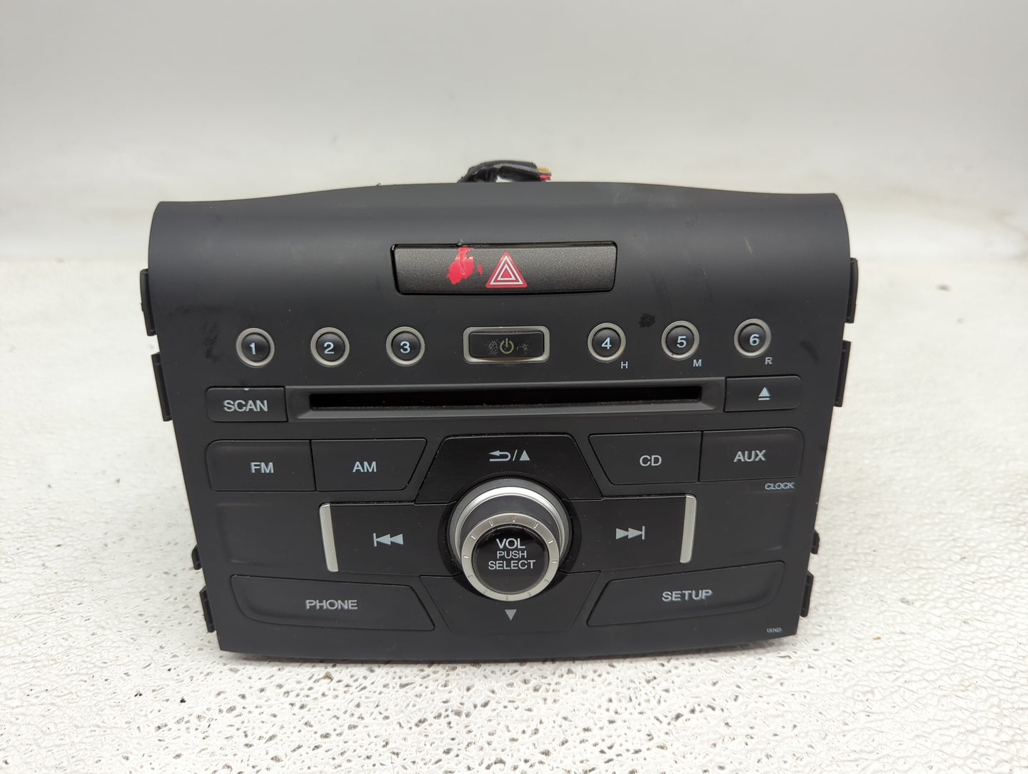 2015-2016 Honda Cr-V Radio AM FM Cd Player Receiver Replacement P/N:39100-T0A-A911-M1 Fits Fits 2015 2016 OEM Used Auto Part