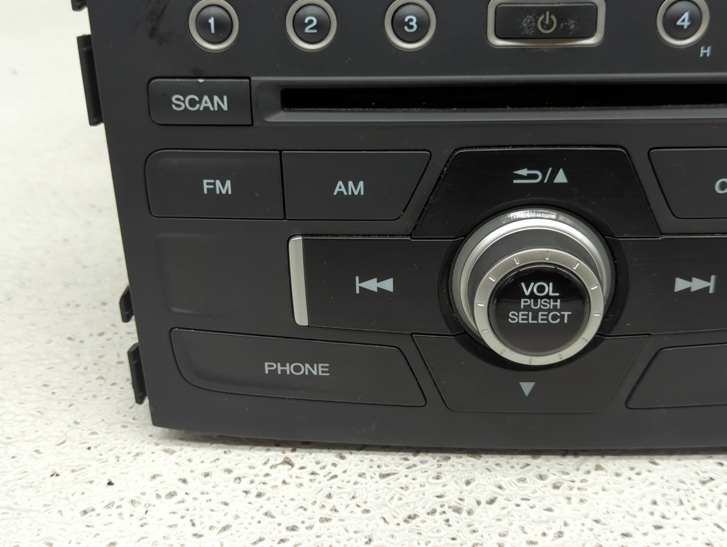 2015-2016 Honda Cr-V Radio AM FM Cd Player Receiver Replacement P/N:39100-T0A-A911-M1 Fits Fits 2015 2016 OEM Used Auto Part