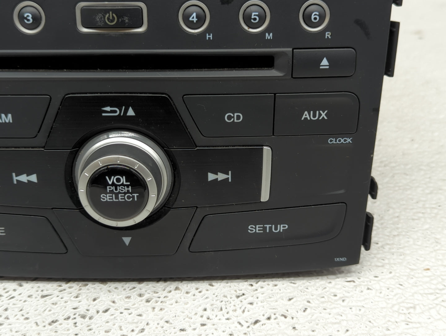2015-2016 Honda Cr-V Radio AM FM Cd Player Receiver Replacement P/N:39100-T0A-A911-M1 Fits Fits 2015 2016 OEM Used Auto Part