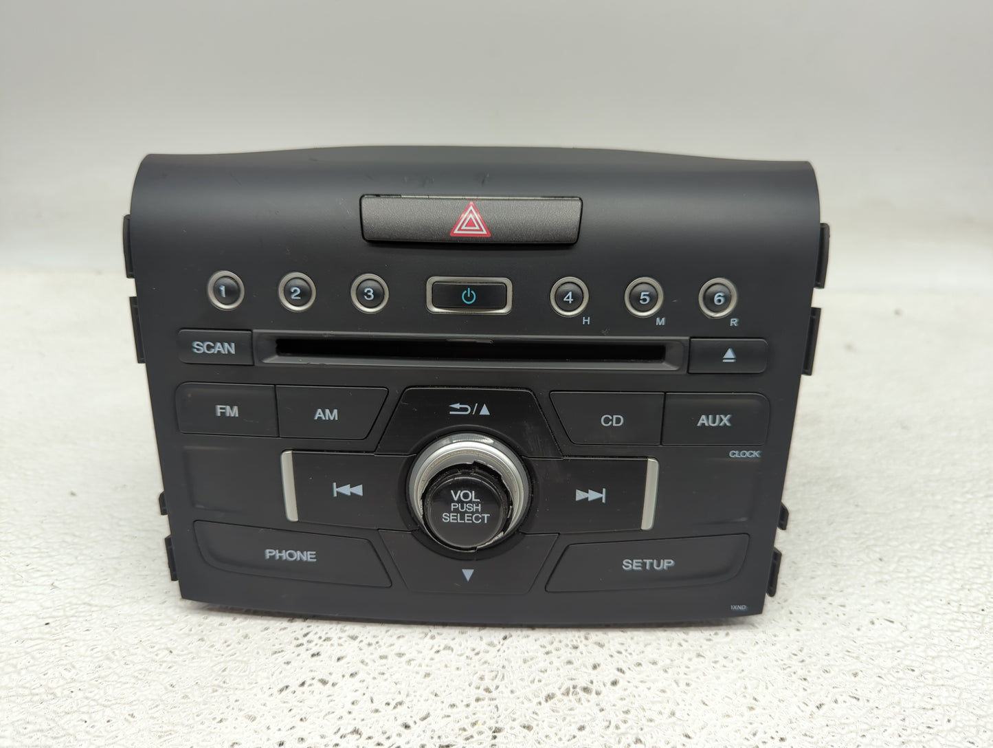2015-2016 Honda Cr-V Radio AM FM Cd Player Receiver Replacement P/N:39100-T0A-A911-M1 Fits Fits 2015 2016 OEM Used Auto Part