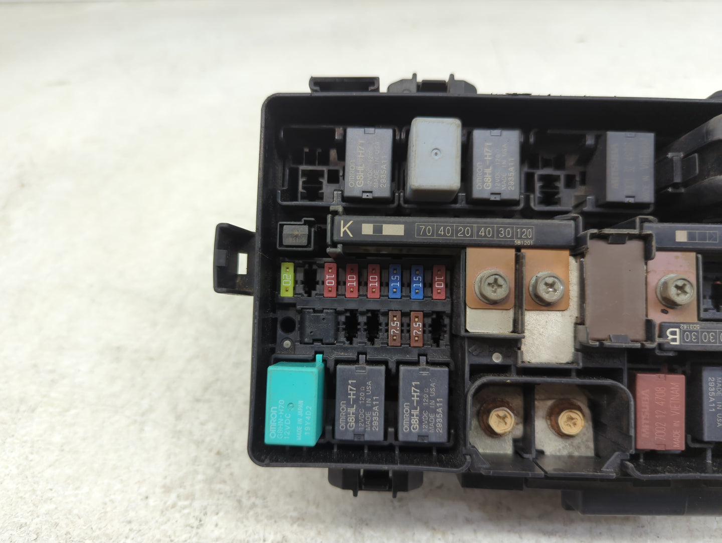 2015-2016 Honda Cr-V Fusebox Fuse Box Panel Relay Module Fits Fits 2015 2016 OEM Used Auto Parts - Oemusedautoparts1.com
