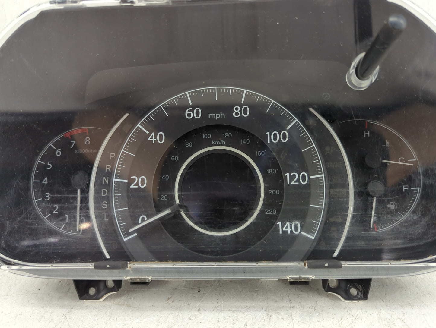 2015-2016 Honda Cr-V Instrument Cluster Speedometer Gauges P/N:78100-T1W-A015-M1 Fits Fits 2015 2016 OEM Used Auto Parts - O