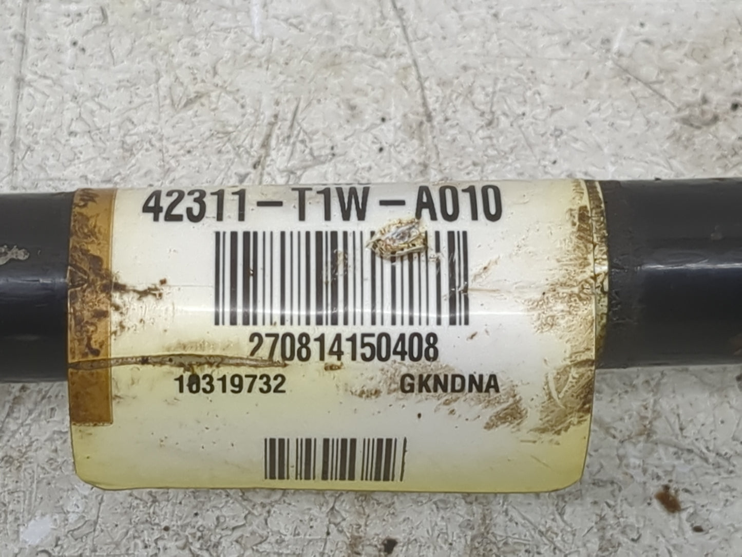2015-2016 Honda Cr-v Axle Shaft Rear Driver Cv C/v - Oemusedautoparts1.com