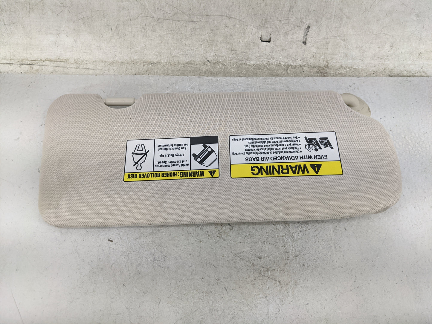 2015-2016 Honda Cr-V Sun Visor Shade Replacement Driver Left Mirror Fits Fits 2015 2016 OEM Used Auto Parts - Oemusedautopar