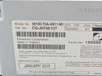 2015-2016 Honda Cr-V Radio AM FM Cd Player Receiver Replacement P/N:39100-T0A-A911-M1 CQ-JH74E1UT Fits Fits 2015 2016 OEM Us
