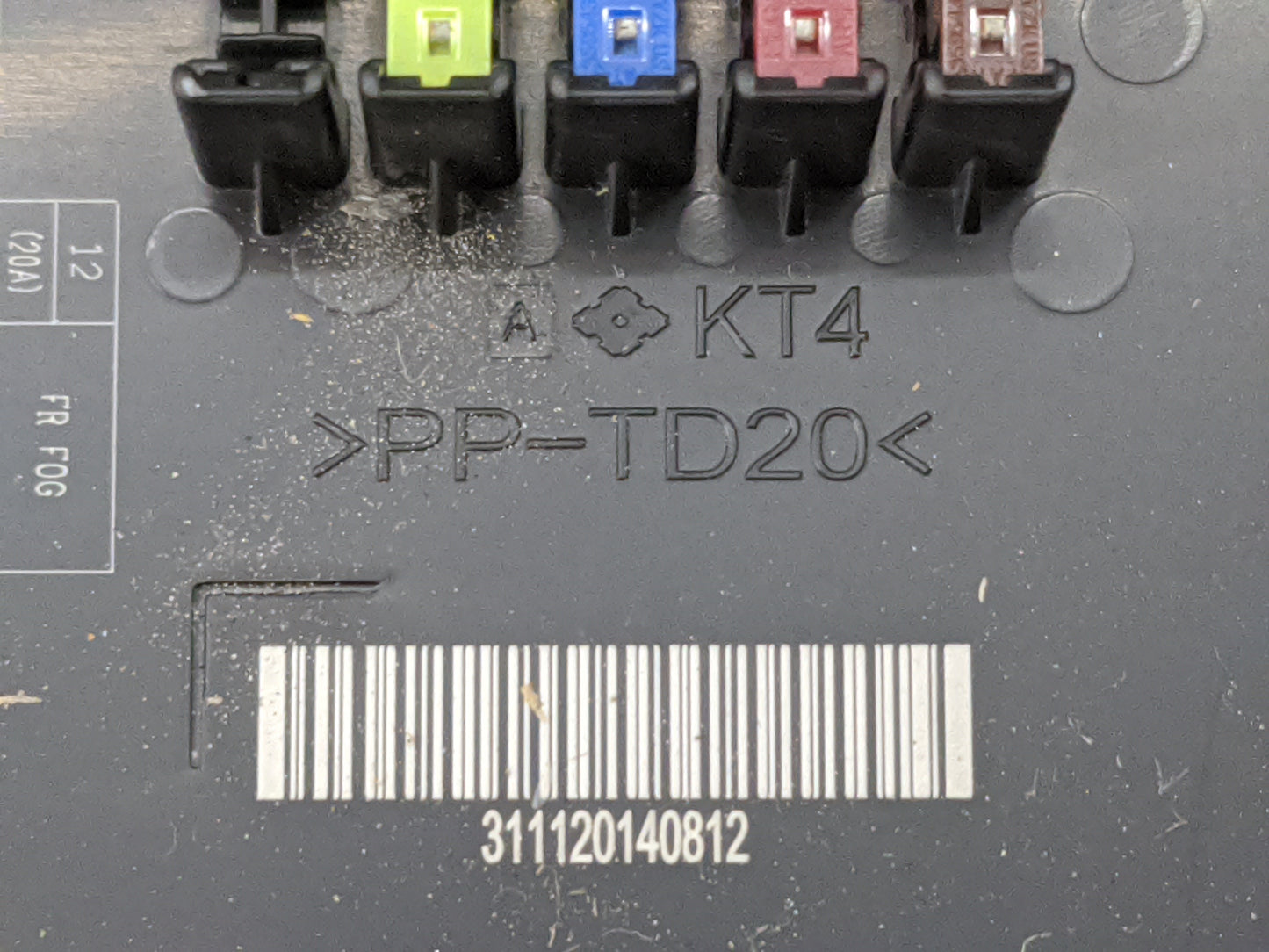 2015-2016 Honda Cr-V Fusebox Fuse Box Panel Relay Module P/N:311120140812 Fits Fits 2015 2016 OEM Used Auto Parts - Oemuseda