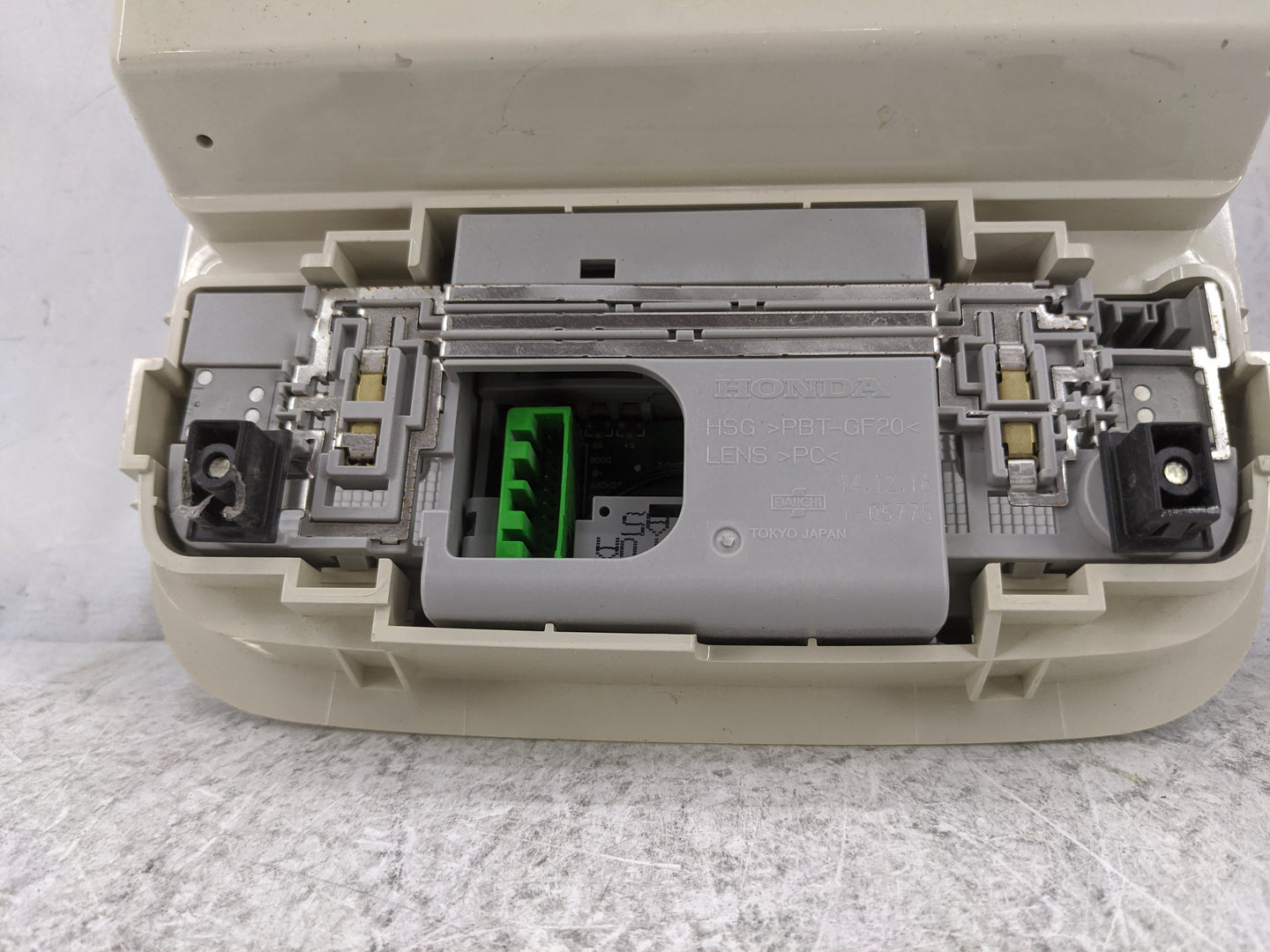 2012-2016 Honda Cr-v Overhead Roof Console Tan - Oemusedautoparts1.com