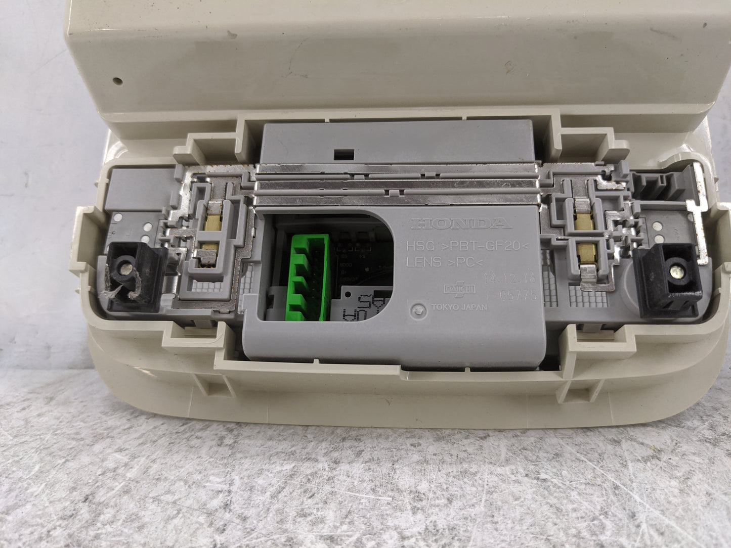 2012-2016 Honda Cr-v Overhead Roof Console Tan - Oemusedautoparts1.com
