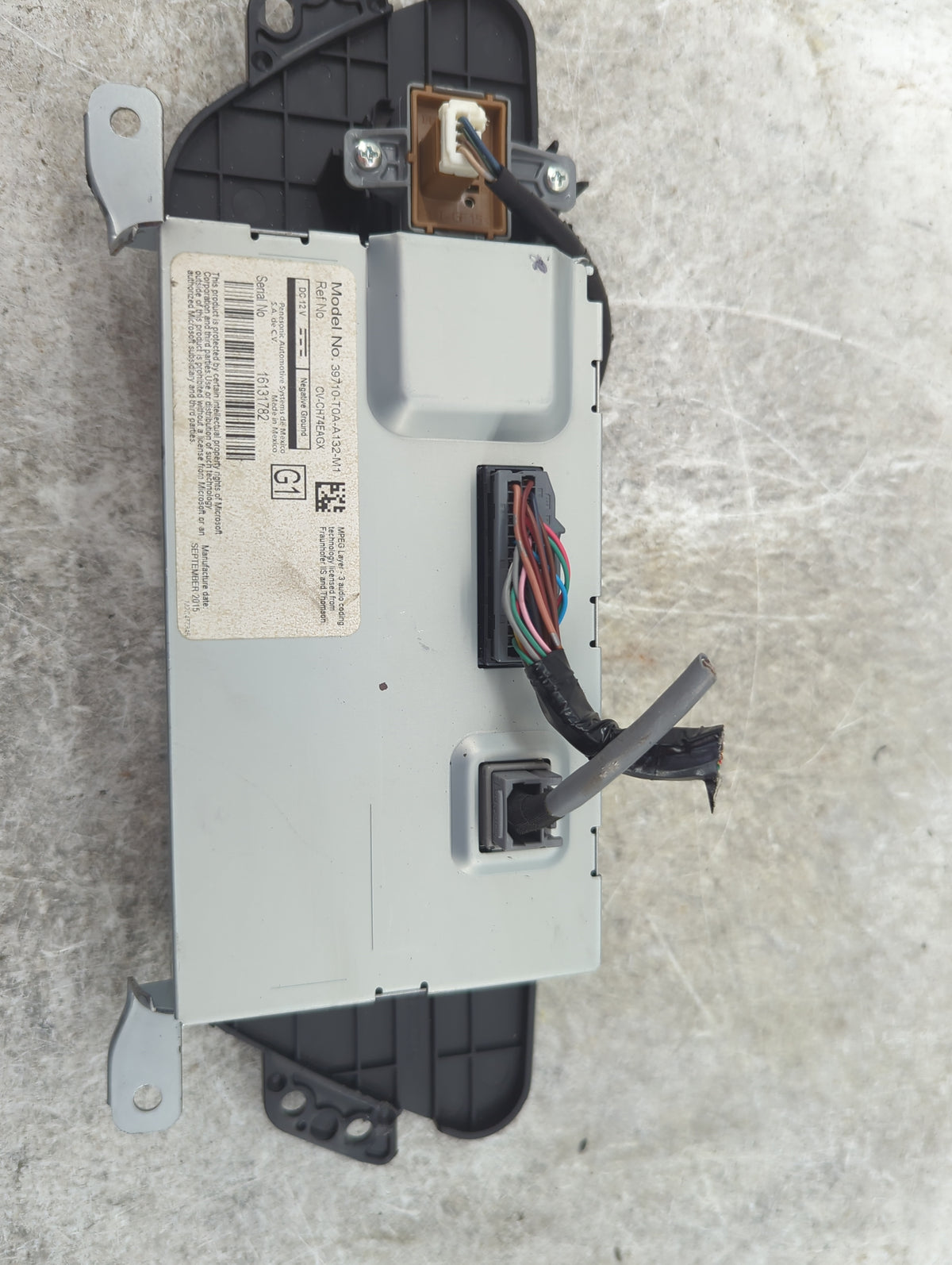 2012-2016 Honda Cr-v Information Radio Display Screen 1505080 - Oemusedautoparts1.com