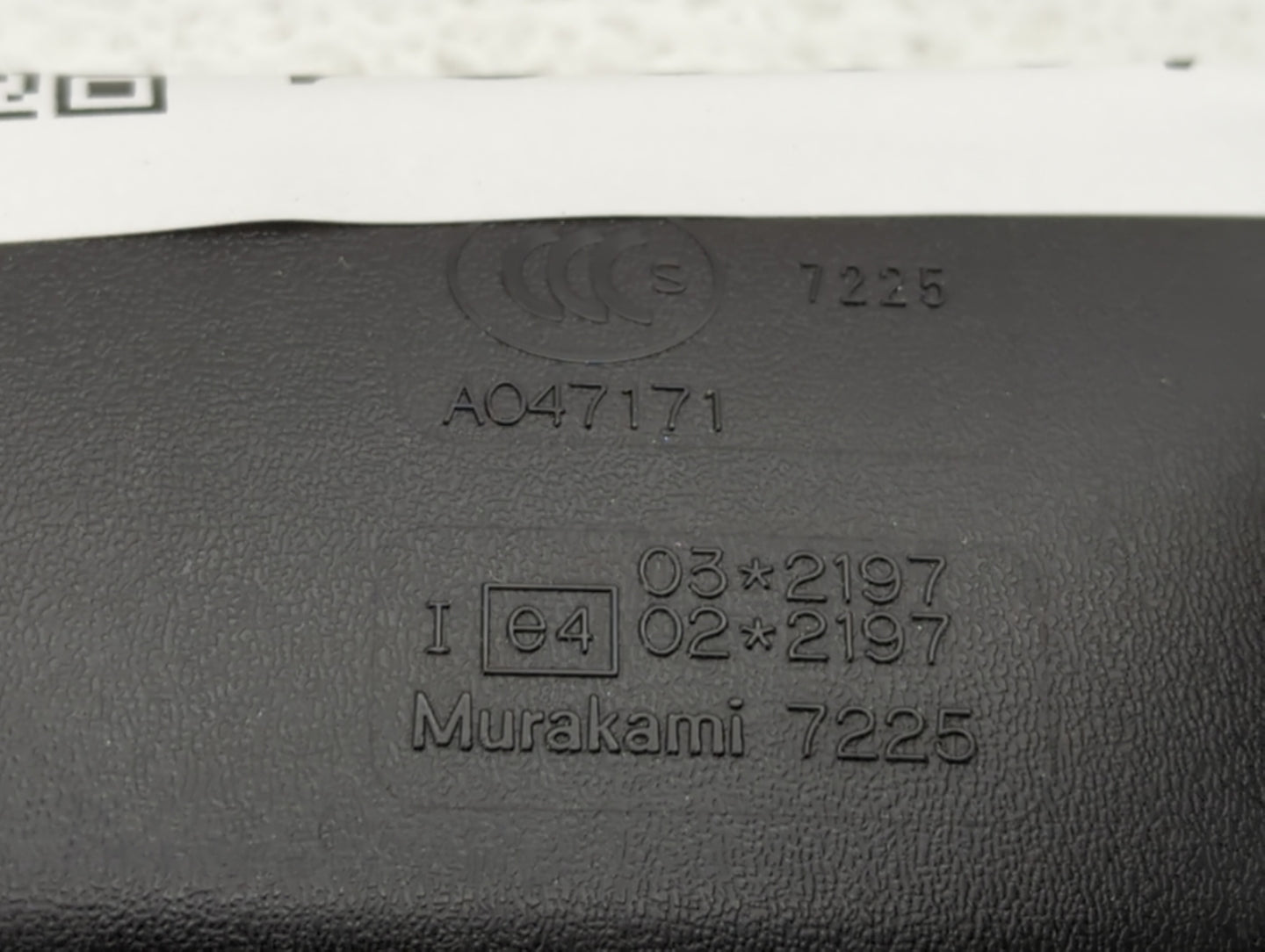 2005-2016 Honda Cr-V Interior Rear View Mirror Replacement OEM P/N:A047171 E4022197 Fits OEM Used Auto Parts - Oemusedautopa