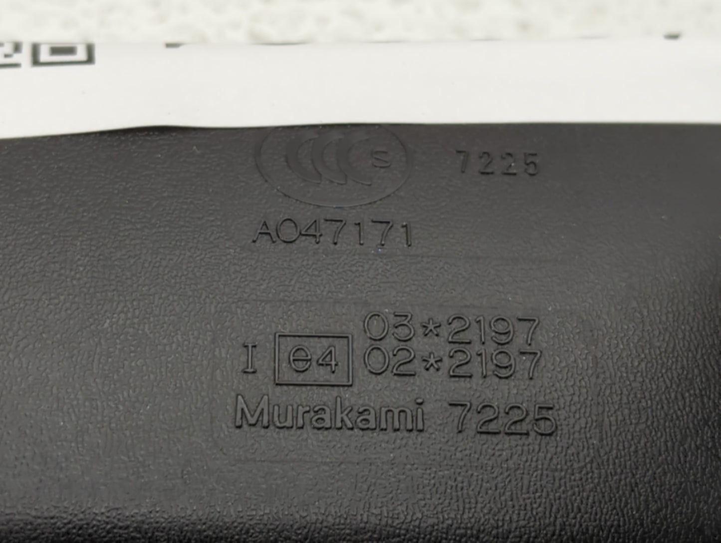 2005-2016 Honda Cr-V Interior Rear View Mirror Replacement OEM P/N:A047171 E4022197 Fits OEM Used Auto Parts - Oemusedautopa