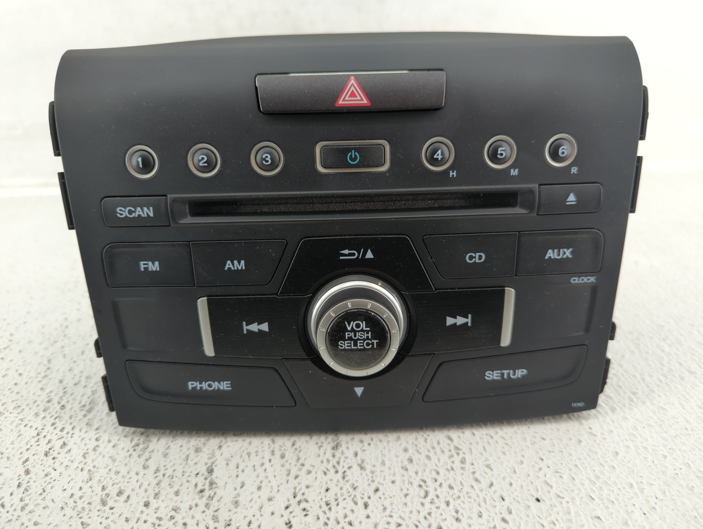 2015-2016 Honda Cr-V Radio AM FM Cd Player Receiver Replacement P/N:39100-T0A-A911-M1 Fits Fits 2015 2016 OEM Used Auto Part