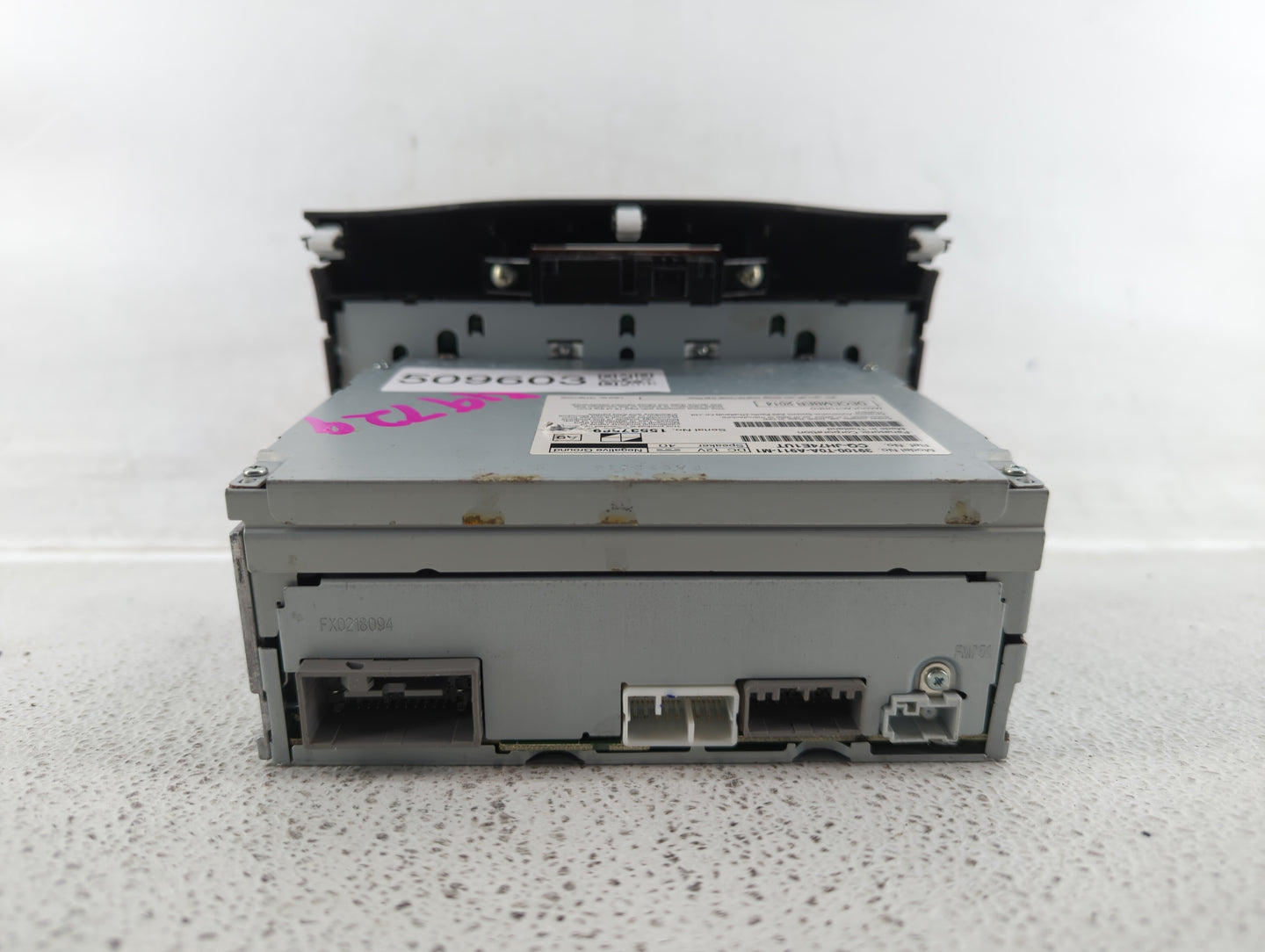 2015-2016 Honda Cr-V Radio AM FM Cd Player Receiver Replacement P/N:39100-T0A-A911-M1 Fits Fits 2015 2016 OEM Used Auto Part