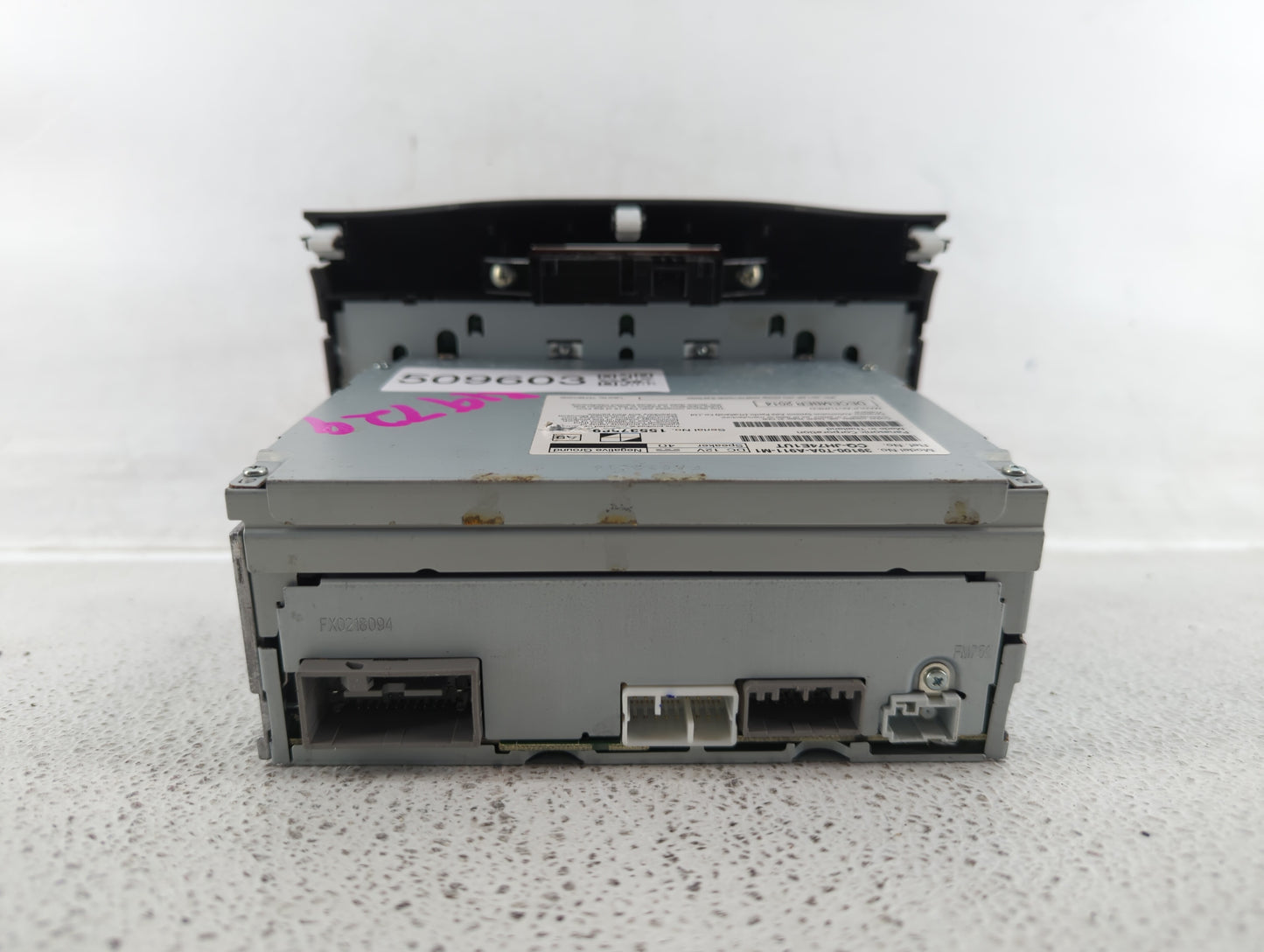 2015-2016 Honda Cr-V Radio AM FM Cd Player Receiver Replacement P/N:39100-T0A-A911-M1 Fits Fits 2015 2016 OEM Used Auto Part