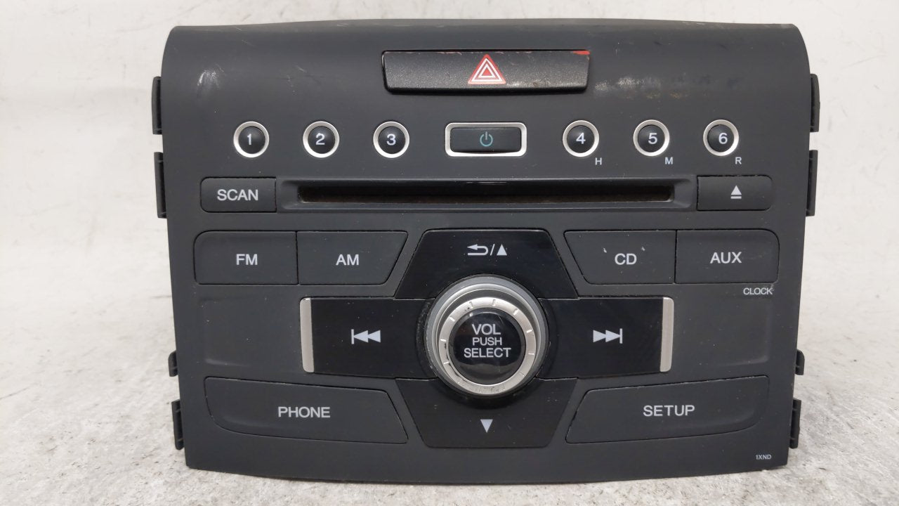 2015-2016 Honda Cr-v Am Fm Cd Player Radio Receiver - Oemusedautoparts1.com