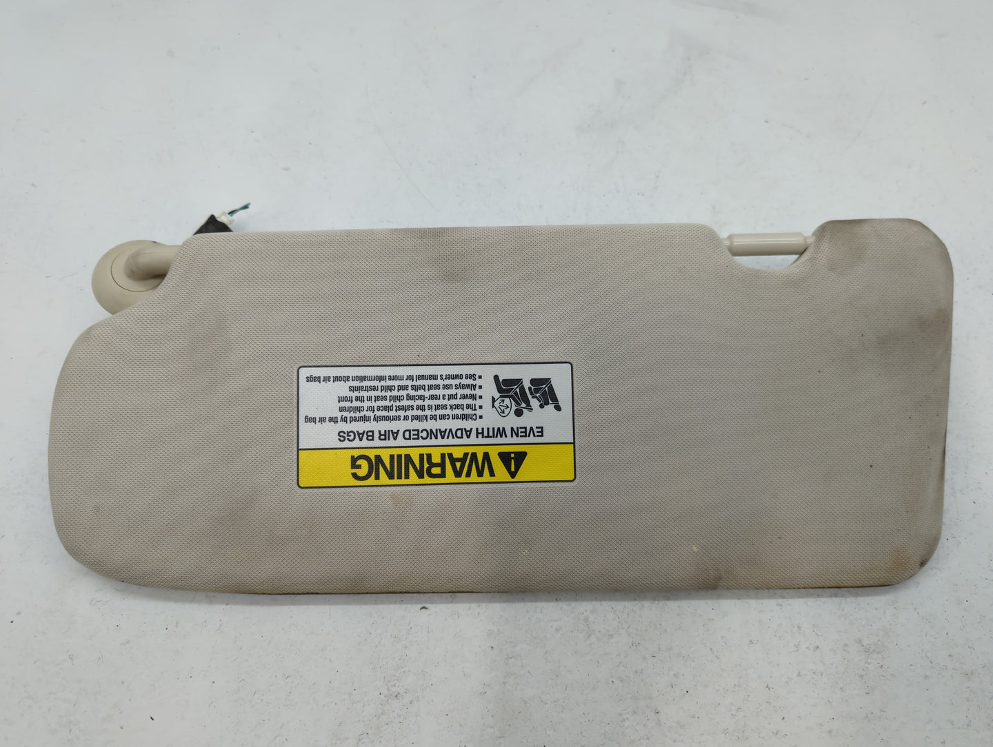 2015-2016 Honda Cr-V Sun Visor Shade Replacement Passenger Right Mirror Fits Fits 2015 2016 OEM Used Auto Parts - Oemusedaut