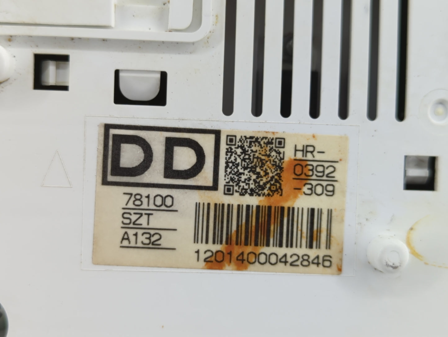 2011-2015 Honda Cr-Z Instrument Cluster Speedometer Gauges P/N:78100-SZT-A132 78100-SZT-A120 Fits Fits 2011 2012 2013 2014 2