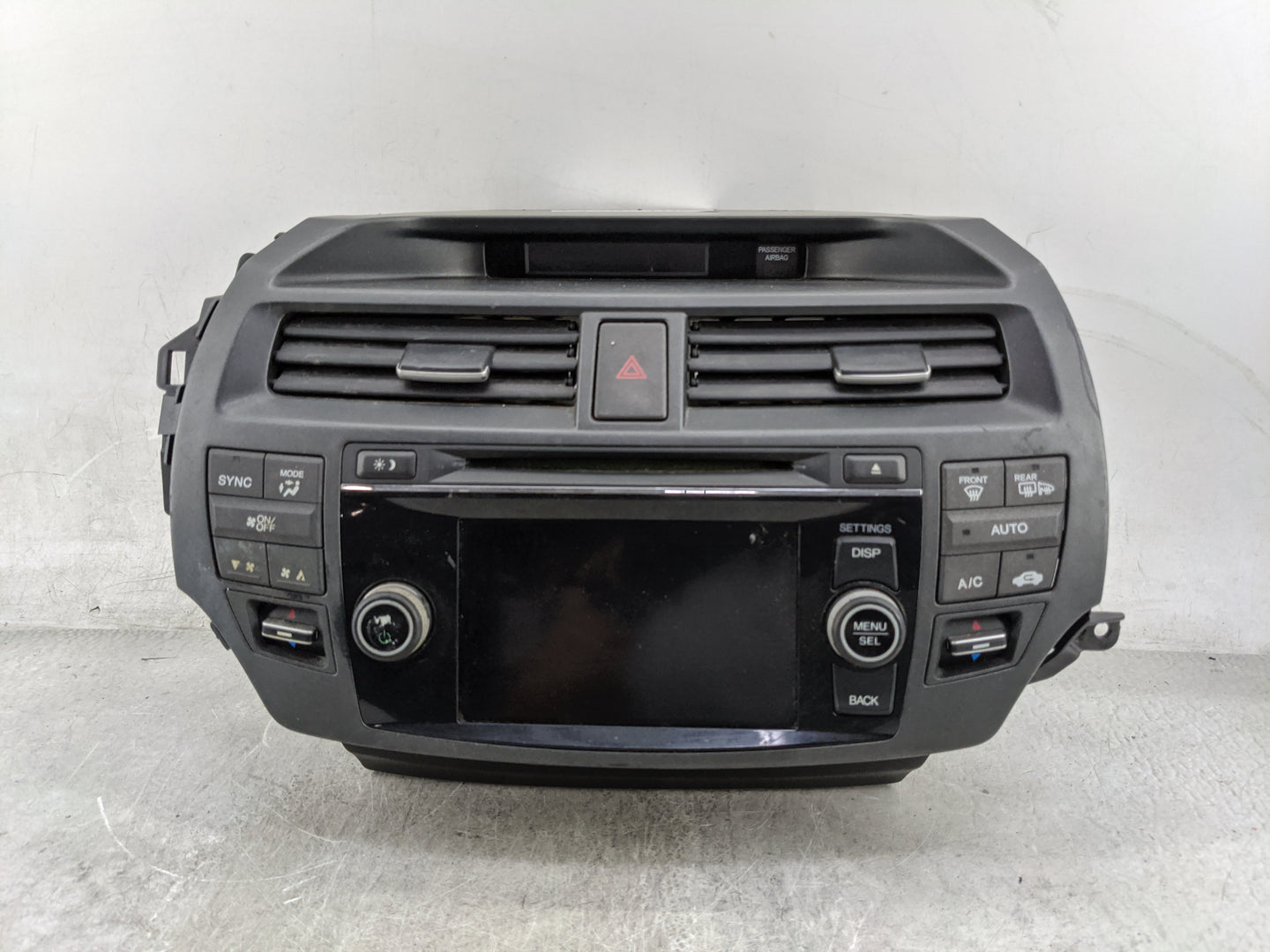 2013-2015 Honda Crosstour Radio AM FM Cd Player Receiver Replacement P/N:39540-TP6-A310-M1 77260TP6A310 Fits Fits 2013 2014 