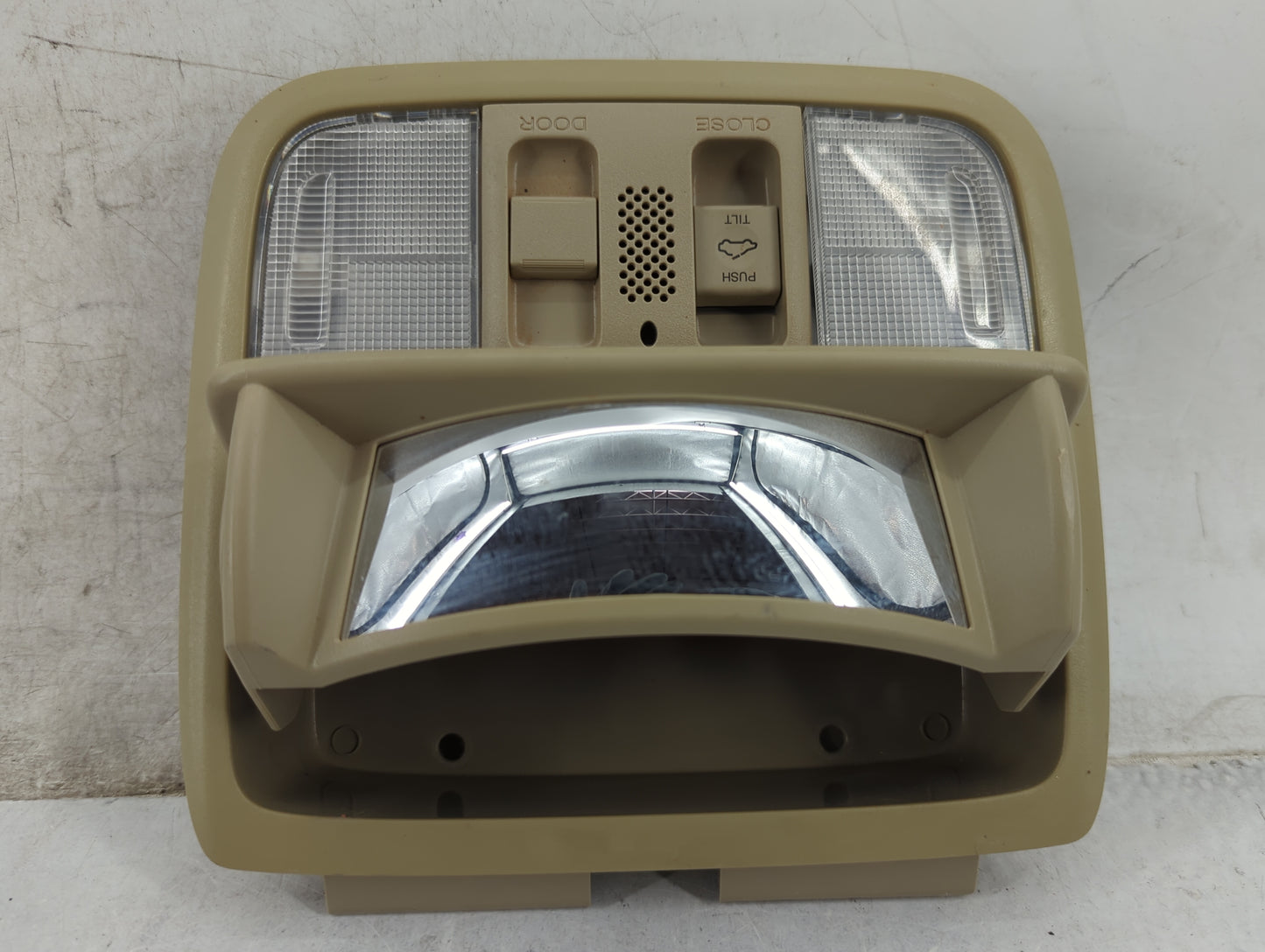 2015 Honda Crv Overhead Roof Console Tan - Oemusedautoparts1.com