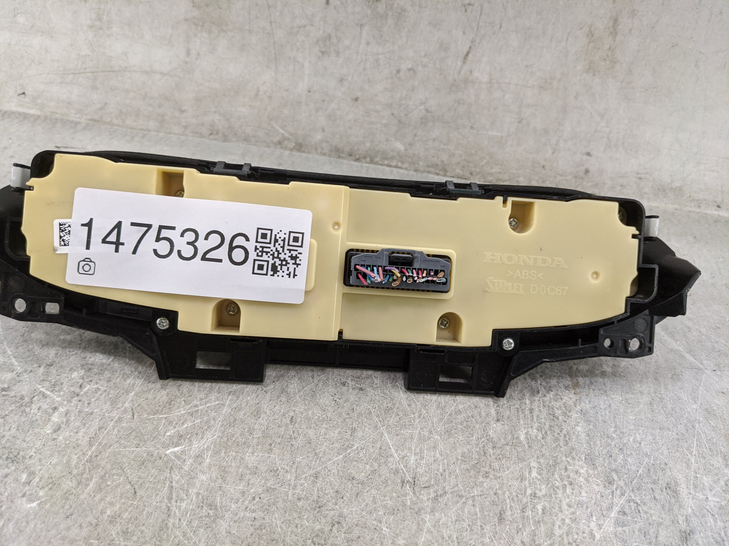 2015 Honda Crv Climate Control Module Temperature AC/Heater Replacement P/N:D0C67 Fits Fits 2016 OEM Used Auto Parts - Oemus