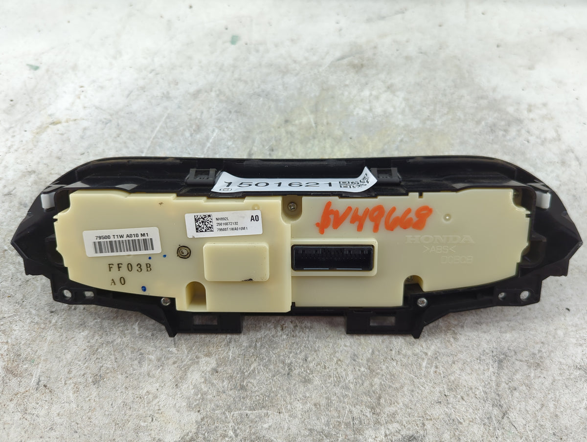 2015 Honda Crv Climate Control Module Temperature AC/Heater Replacement P/N:79500 T1W A010 M1 79500T1WA010M1 Fits Fits 2016 