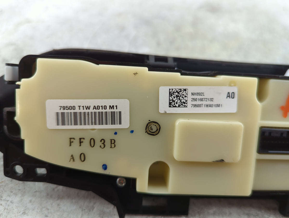 2015 Honda Crv Climate Control Module Temperature AC/Heater Replacement P/N:79500 T1W A010 M1 79500T1WA010M1 Fits Fits 2016 