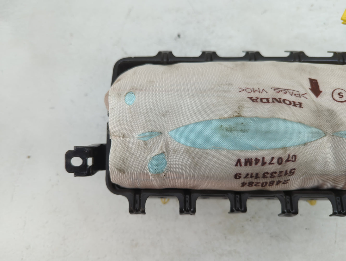 2015-2020 Honda Fit Air Bag Passenger Right Dashboard OEM P/N:77820T5RA80 Fits Fits 2015 2016 2017 2018 2019 2020 OEM Used A