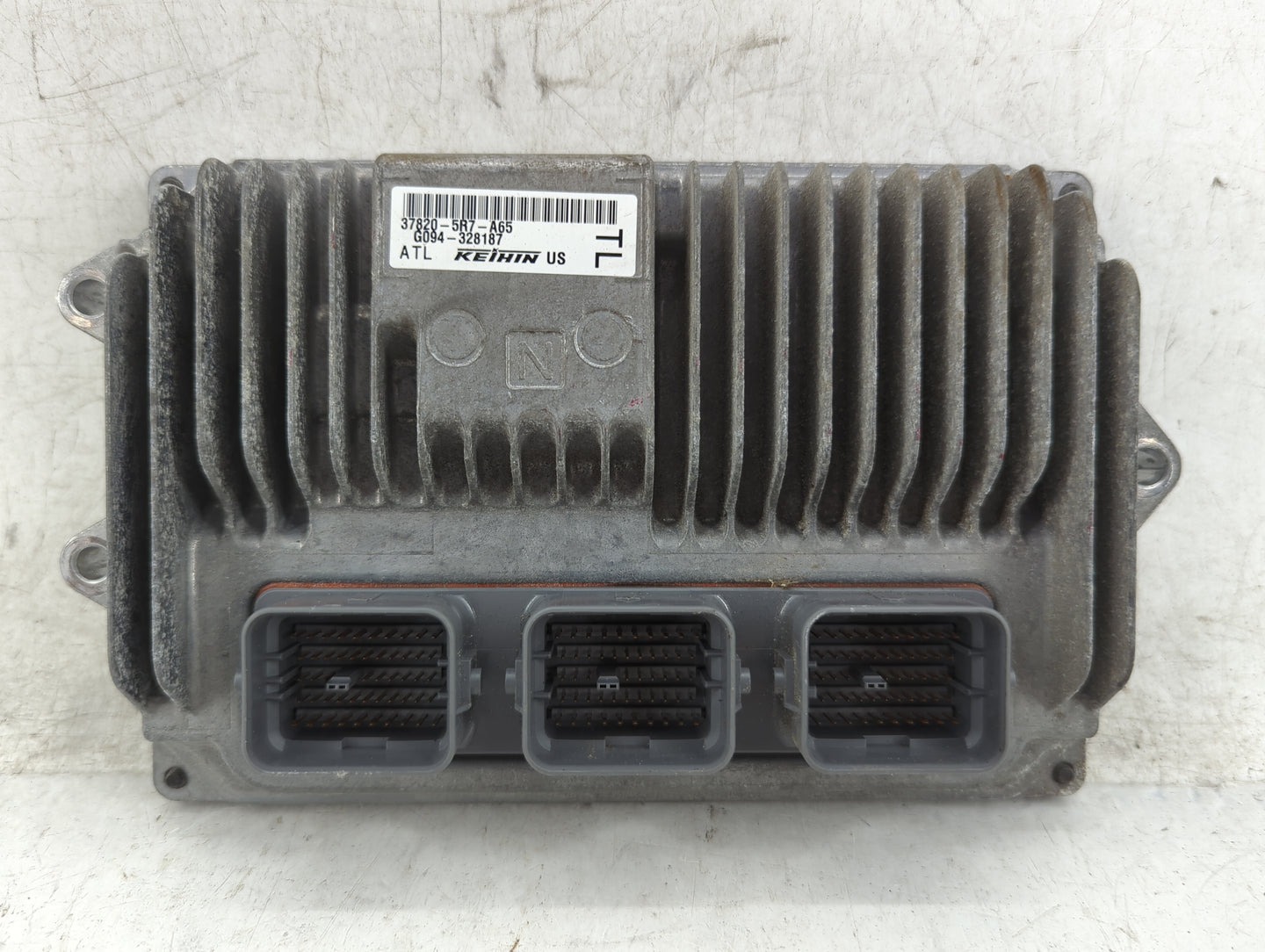 2015-2016 Honda Fit PCM Engine Control Computer ECU ECM PCU OEM P/N:37820-5R7-A65 Fits Fits 2015 2016 OEM Used Auto Parts - 