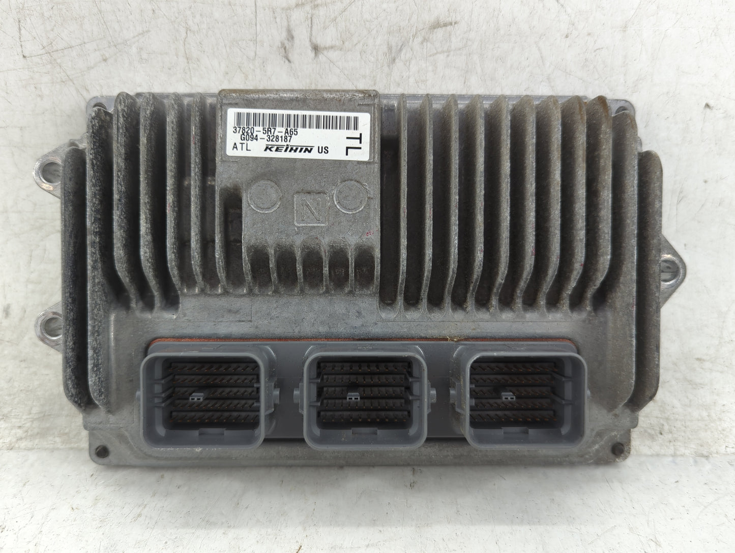 2015-2016 Honda Fit PCM Engine Control Computer ECU ECM PCU OEM P/N:37820-5R7-A65 Fits Fits 2015 2016 OEM Used Auto Parts - 