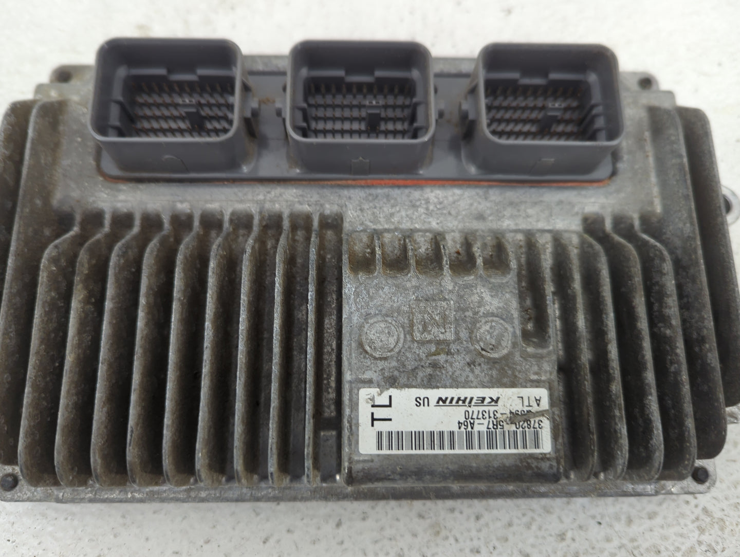 2015-2016 Honda Fit PCM Engine Control Computer ECU ECM PCU OEM P/N:37820-5R7-A64 Fits Fits 2015 2016 OEM Used Auto Parts - 