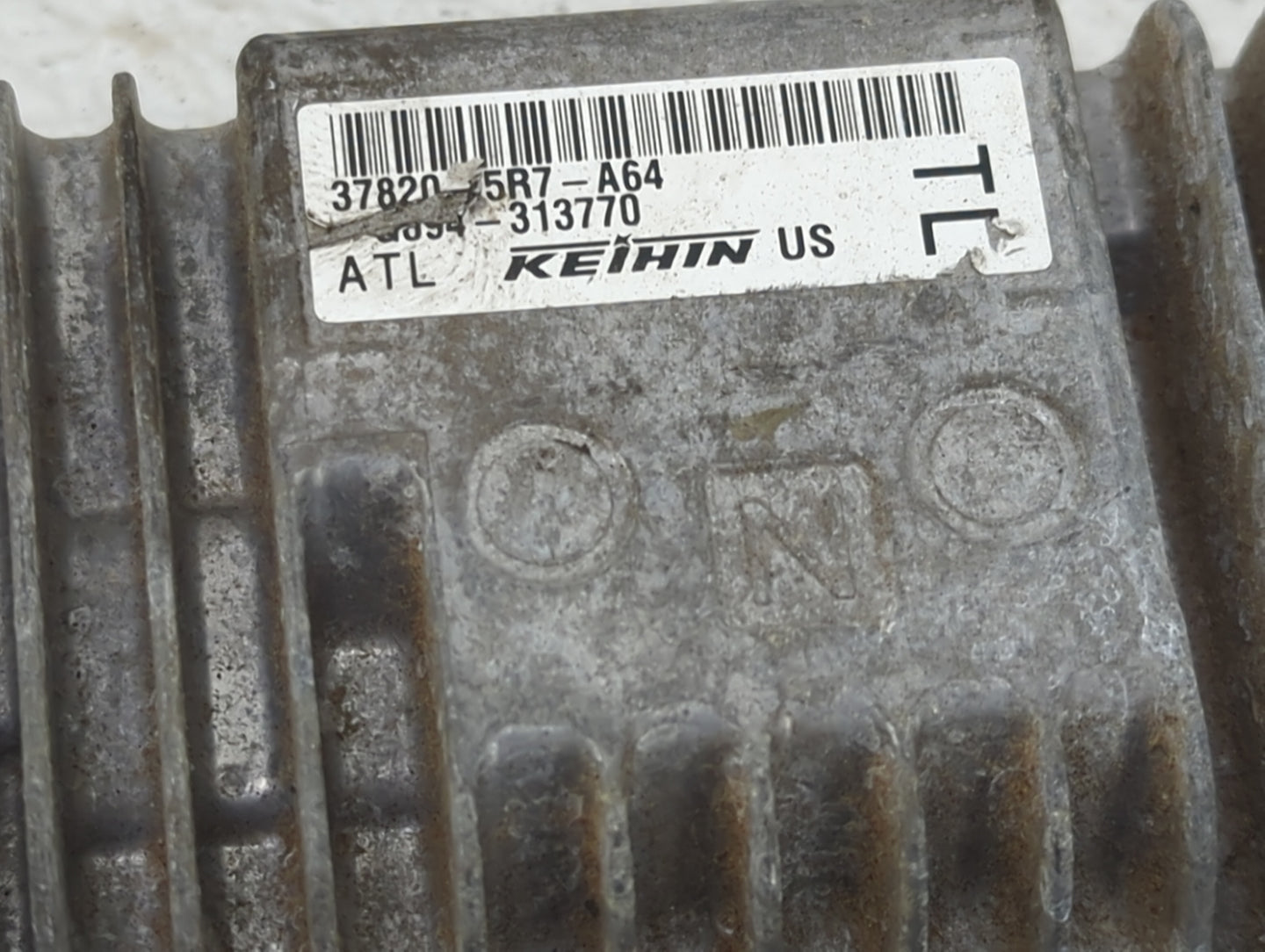 2015-2016 Honda Fit PCM Engine Control Computer ECU ECM PCU OEM P/N:37820-5R7-A64 Fits Fits 2015 2016 OEM Used Auto Parts - 