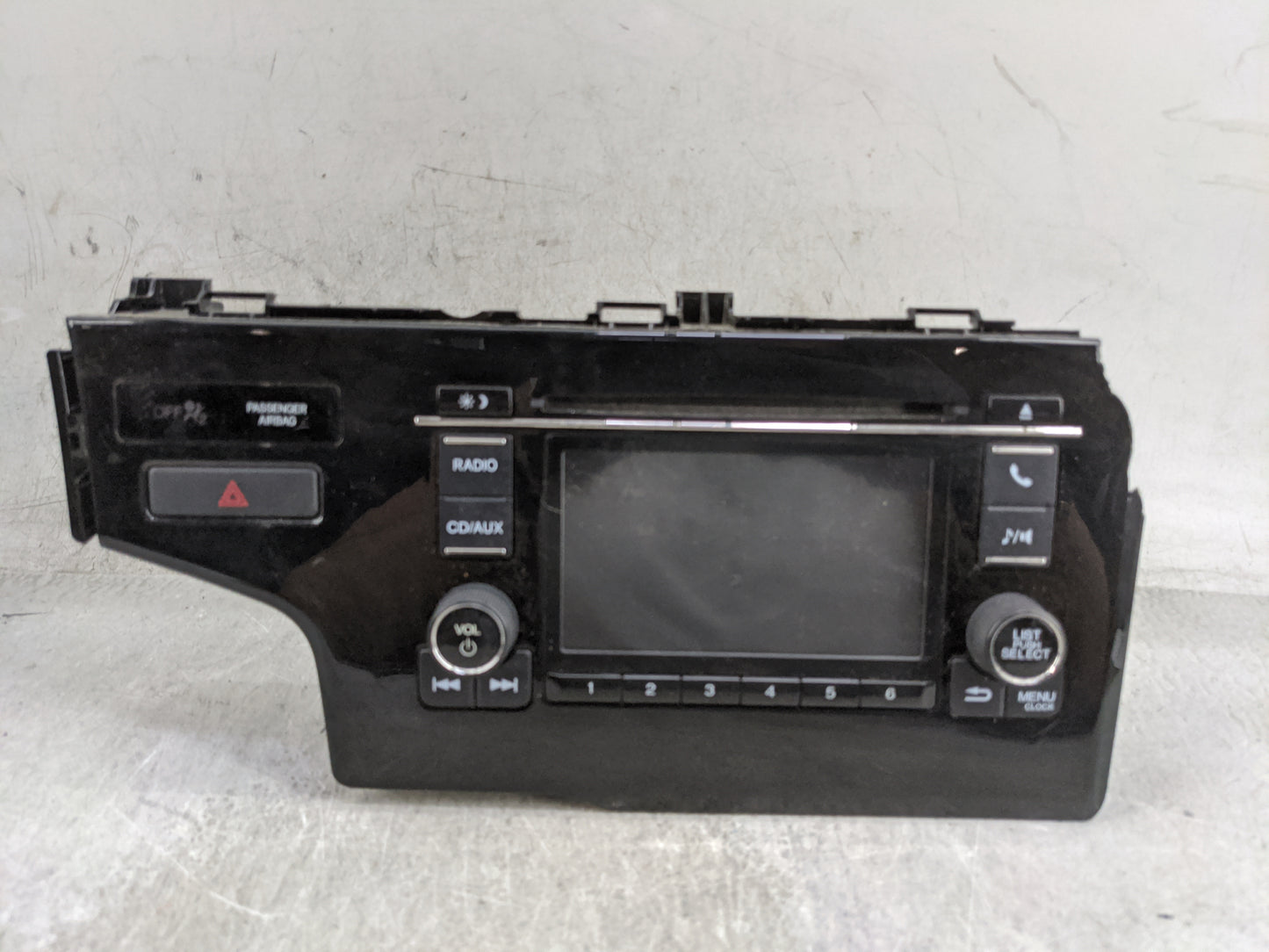 2015-2019 Honda Fit Radio AM FM Cd Player Receiver Replacement P/N:39100-T5R-A712-M1 CV-VH03E0GX Fits OEM Used Auto Parts - 
