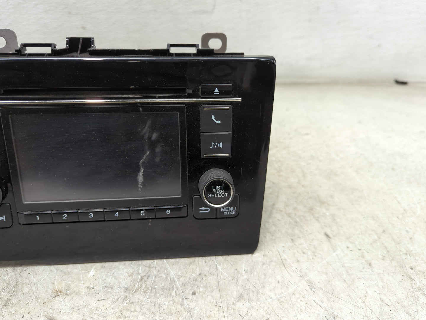 2015-2019 Honda Fit Radio AM FM Cd Player Receiver Replacement P/N:39100-T5R-A712-M1 CV-VH03E0GX Fits OEM Used Auto Parts - 