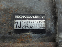 2014-2017 Honda Odyssey Car Starter Motor Solenoid OEM P/N:428000-7020 428000-7050 Fits OEM Used Auto Parts - Oemusedautopar