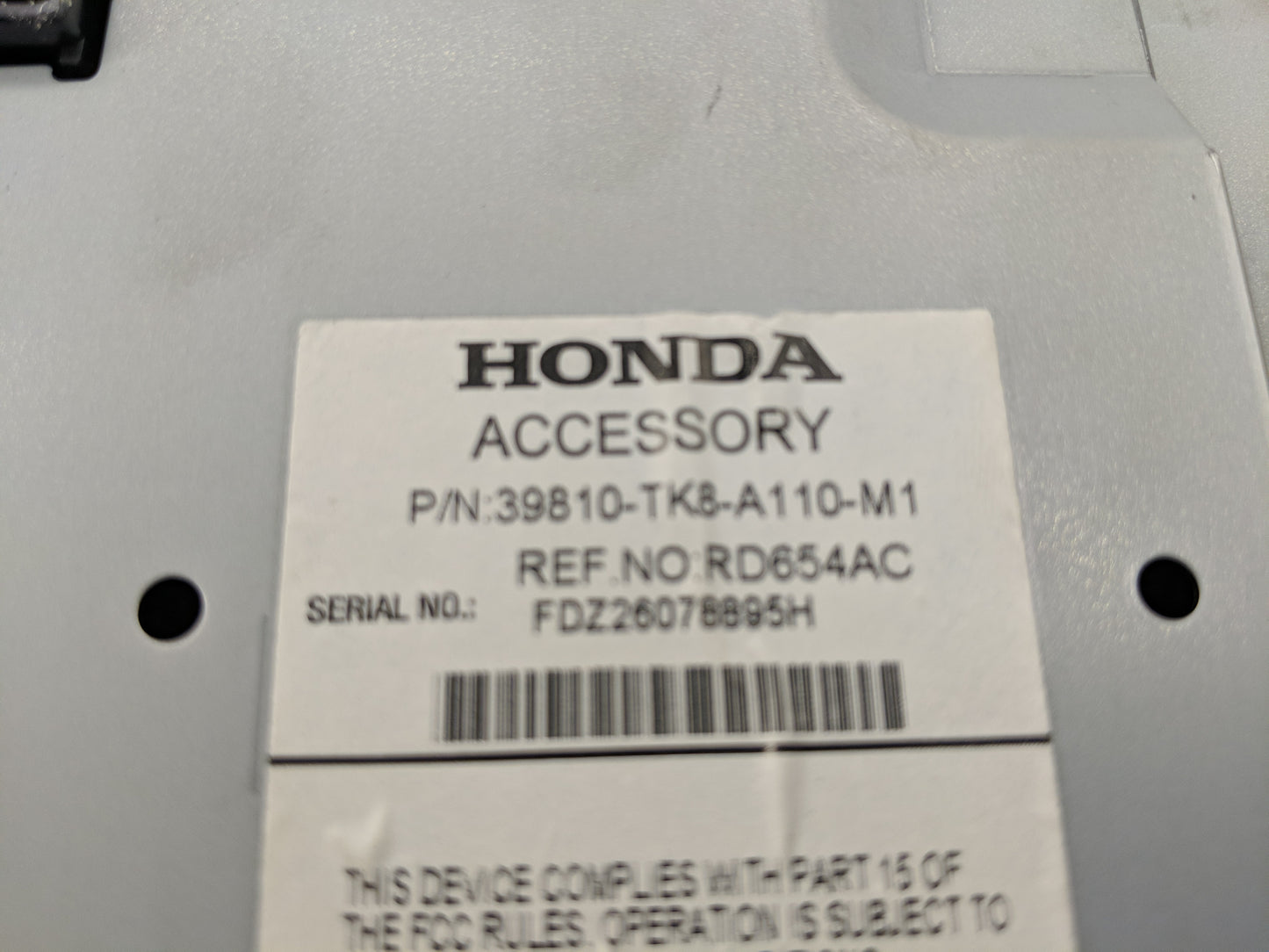 2014-2017 Honda Odyssey Information Display Screen - Oemusedautoparts1.com